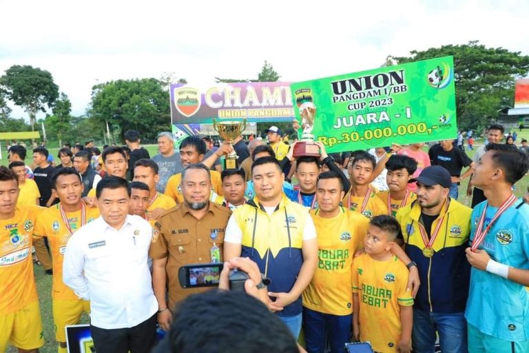 Labura Hebat FC juara 1 Piala UNION Pangdam I BB Cup 2023