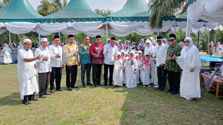 Siswa RA se-Kabupaten Labura Ikuti Manasik Haji dengan Gembira