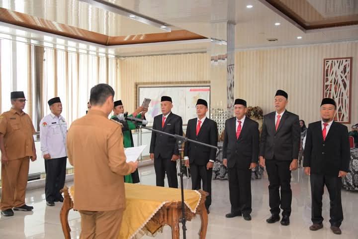 Kemenag Labura Rohaniawan lima pimpinan Baznas