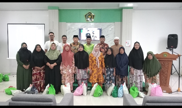 Kemenag Labura Salurkan Zakat ASN